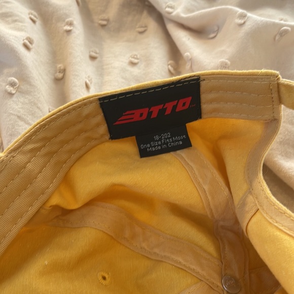 Yellow smiley face hat - Picture 2 of 3